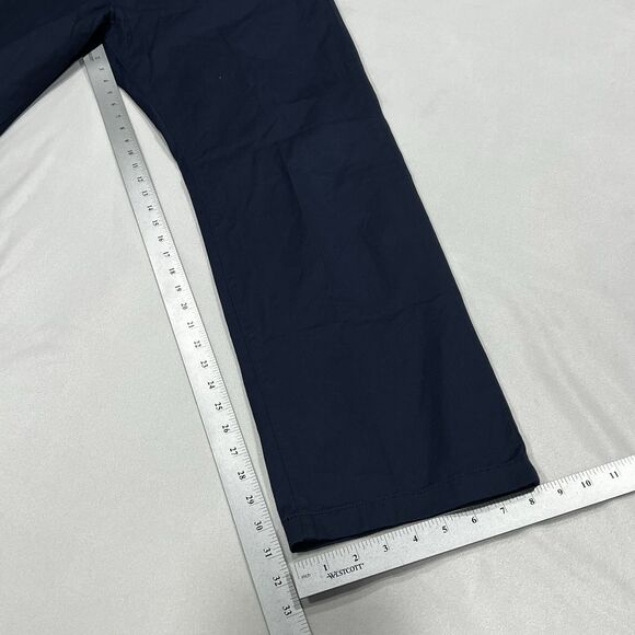 UNTUCKit Relaxed Fit Men Cotton Navy Blue Casual Chino Khaki Pants Size 38X31 - Picture 11 of 14